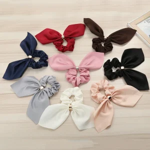 Cute Solid Color Metal Button Headwear Fixed  Hair Accessories
